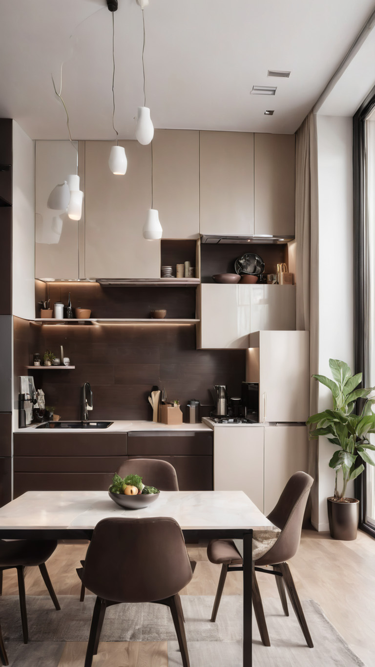 modern luxurious apartment - lux life Interior design solution